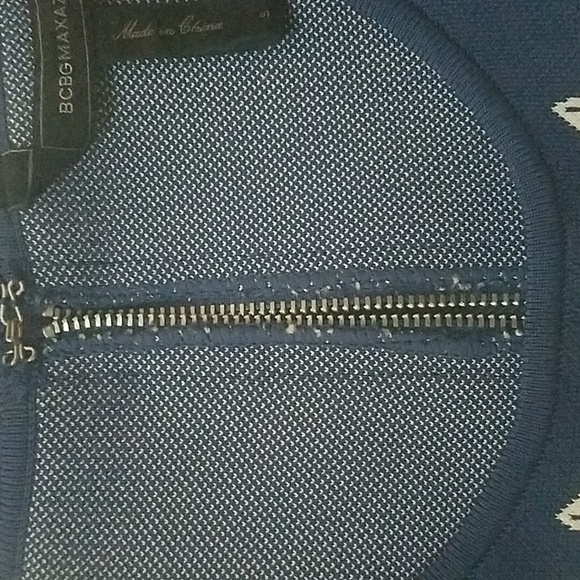 BCBGmaxazria  Ellena Bodycon dress Denim Combo size Small - Picture 5 of 5